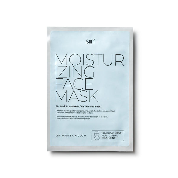 FACE MASK MOISTURIZING. Für Gesicht und Hals, 1 Stück