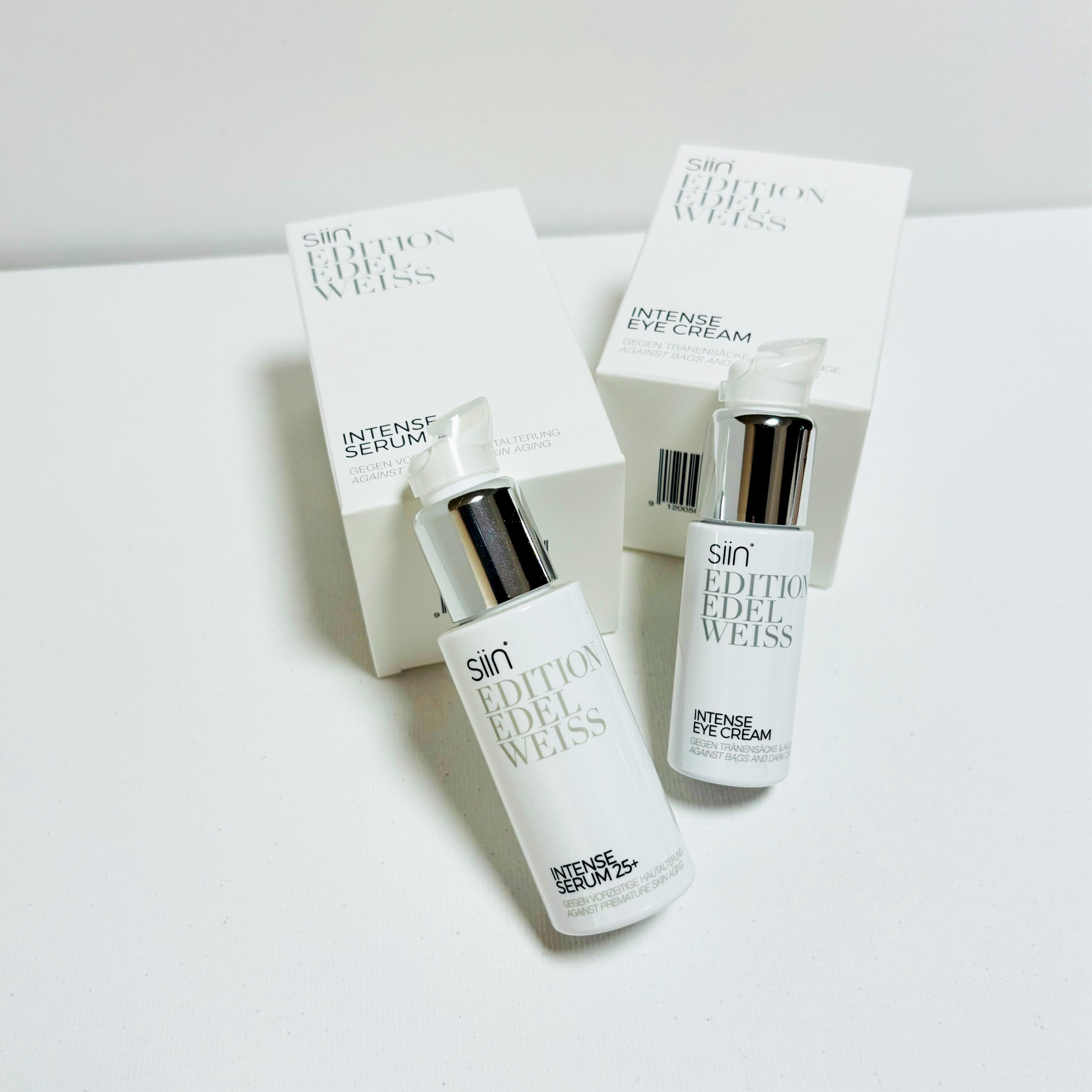 Gegen vorzeitige Hautalterung. Intense Serum 25+ und Intense Eye Cream