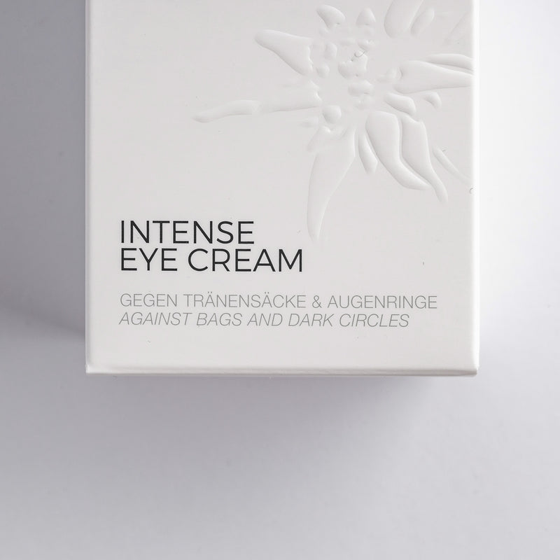 Intense Eye Cream, gegen Augenfalten, Augenringe und Tränensäcke.