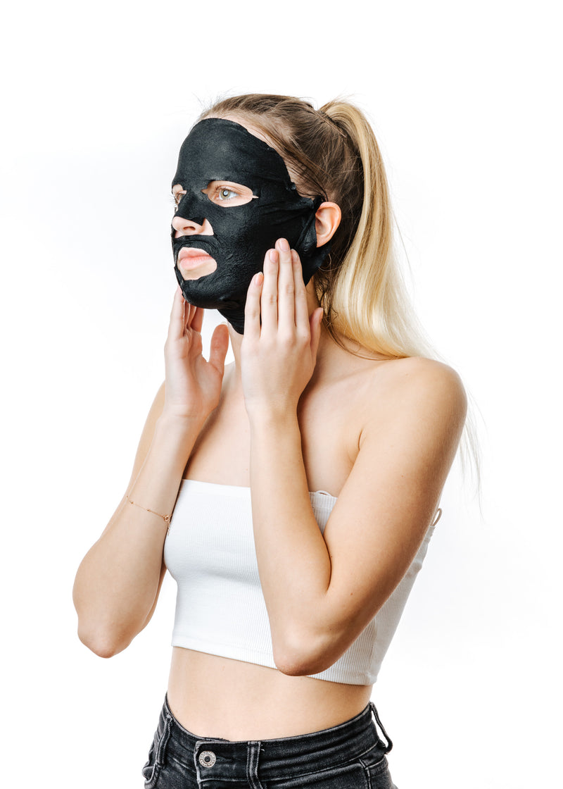 FACE MASK DETOX. Reinigt und entgiftet. Für Gesicht und Hals, 5 Stück in einer Box.